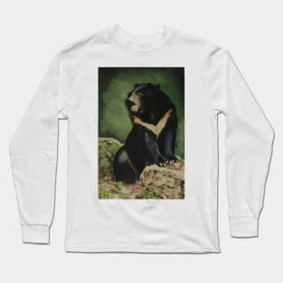 Sun Bear, Surveying........:o) Long Sleeve T-Shirt